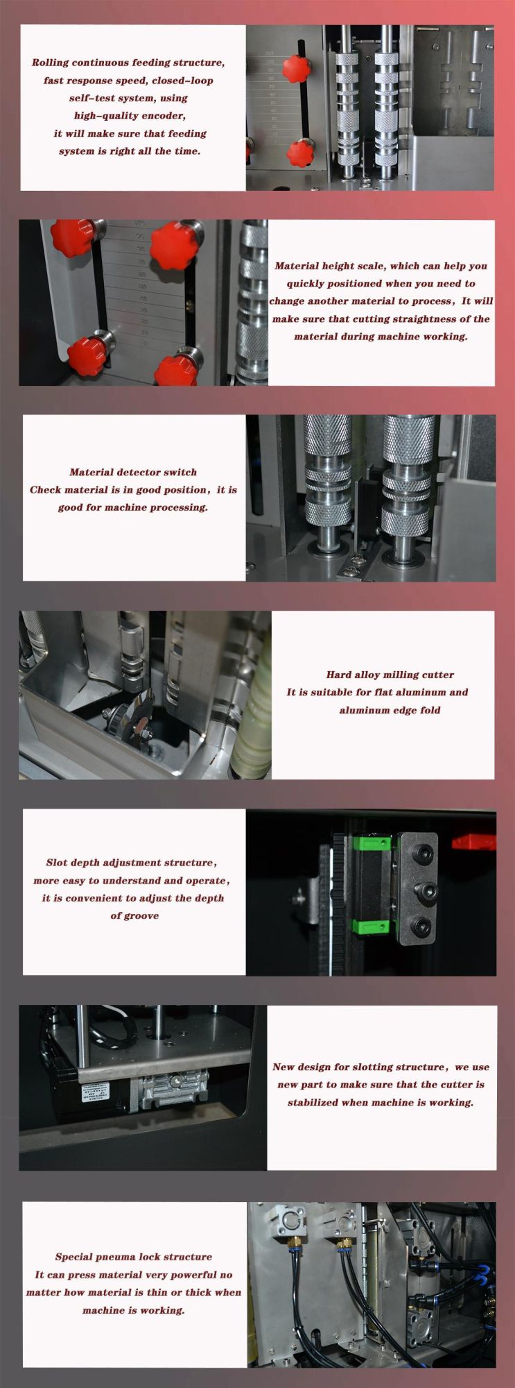 25mm 80mm Aluminum Profile Letter Bender