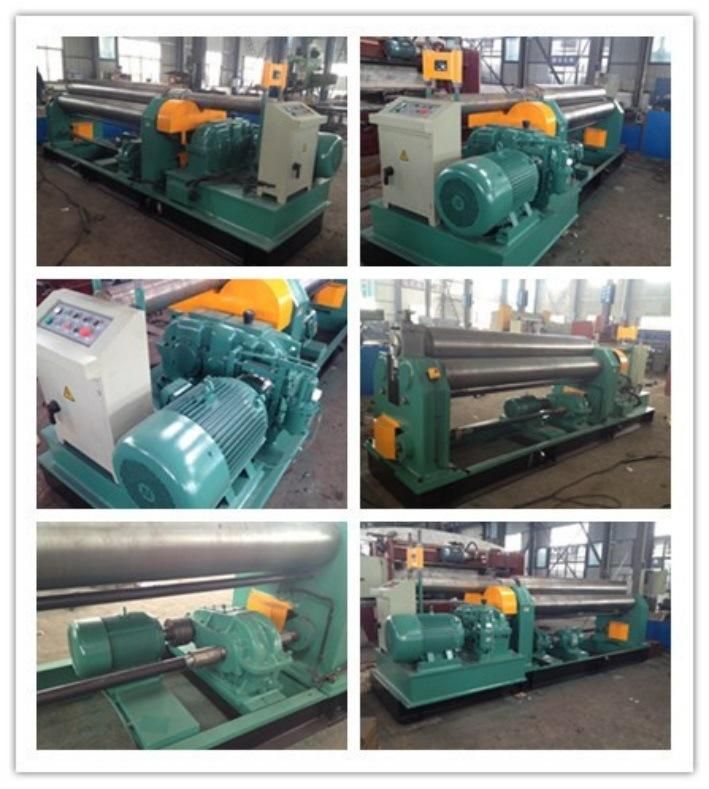 Hydraulic 3-Roller Symmetrical Steel Plate Rolling Machine for Pipe Making