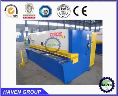 Hydraulic Guillotine Shearing Machine, Metal Plate Cutting and Shearing Machine(QC11Y-10X2500)