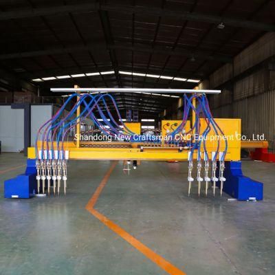 Gantry Type Straight Line CNC Cutting Machine for Sheet Metal CNC Plasma and Oxey Fuel Cutting CNC Machine