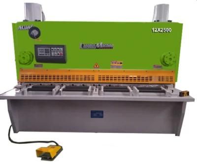 Hydraulic Guillotine Shearing Cutting Machine Model QC11K-12X2500