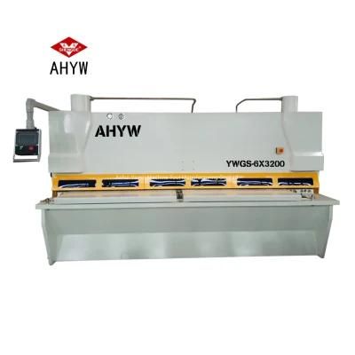 6*3200mm Steel Plate Hydraulic CNC Shearing Machine with Italy Esa System