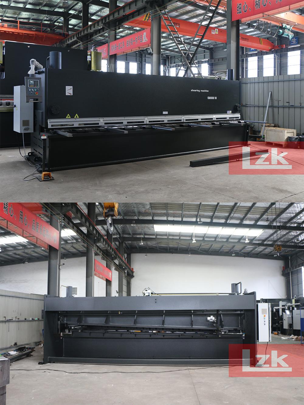 Hg-10mmx6000mm Long Sheet Guillotine Shearing/Cutting Machine