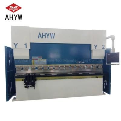 Auto Hydraulic Metal Plate Bending Machine with Delem Da58t Controller