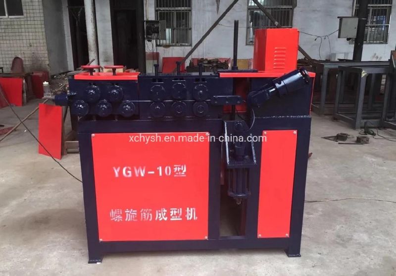 CNC Spiral Rebar Forming Machine, Spring Rebar Making Machine for Rebar