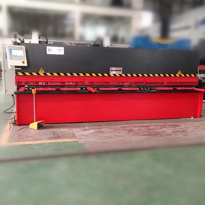 QC12y-4X6000 CNC Hydraulic Swing Beam Shear Machine Cutting Machine
