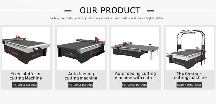 Zhuoxing Automatic Mechanical Computerised Textile Fabric Soft Bed Cutting Machine China Supplier